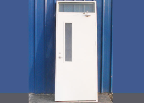 10.1A類鋼質單扇帶玻璃帶亮窗防火門（乙級）